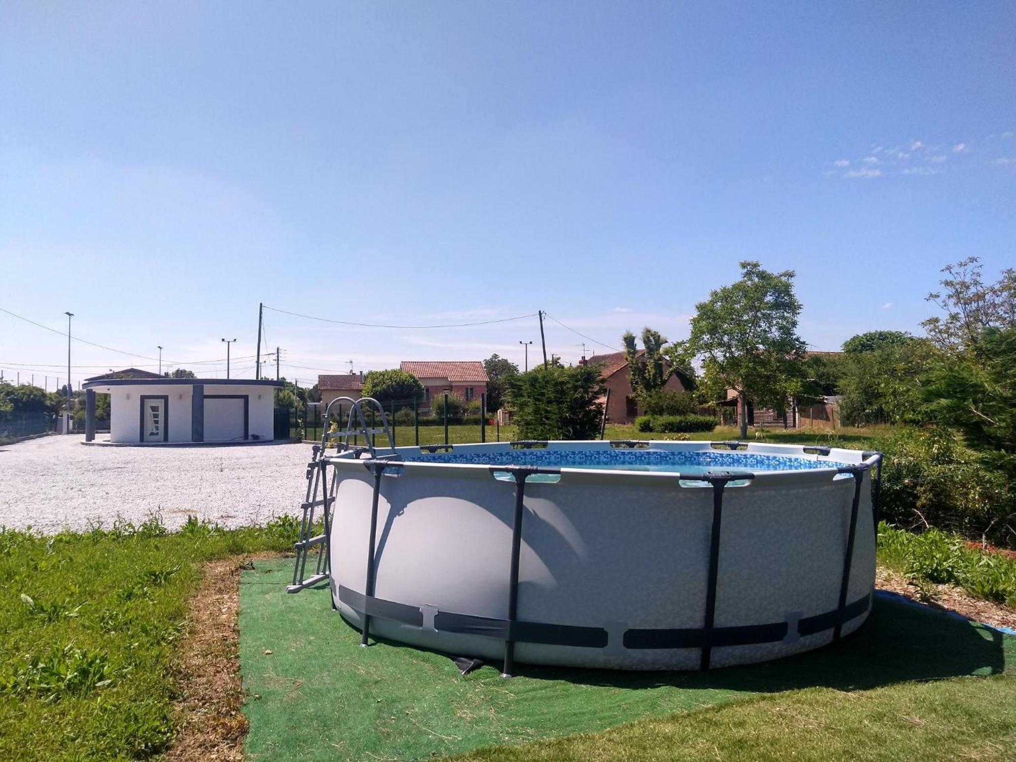 Maison Sapiac - 4Pers - 2 Chambres - 3 Lits - Clim Reversible - Terrasse Ombragee Et Grand Jardin - Piscine Saison Estivale Montauban Luaran gambar